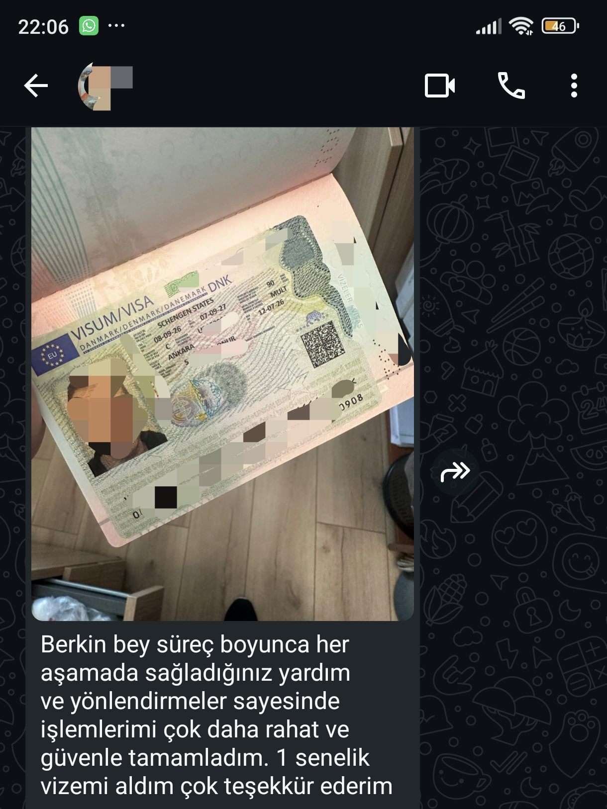 Danimarka 1 yıllık vize